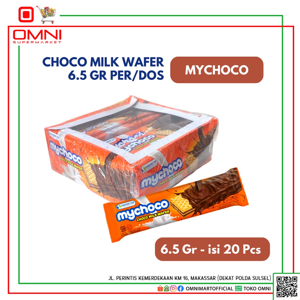 

Wafer My Choco Choco Milk 6.5 Gr X 10 Pcs