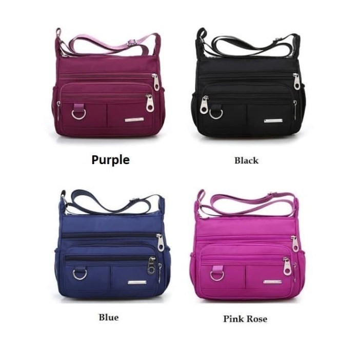 FLASH SALE TAS SELEMPANG FASHION WANITA TAS FASHION PREMIUM BANYAK KANTONG TDW 30 TERLARIS