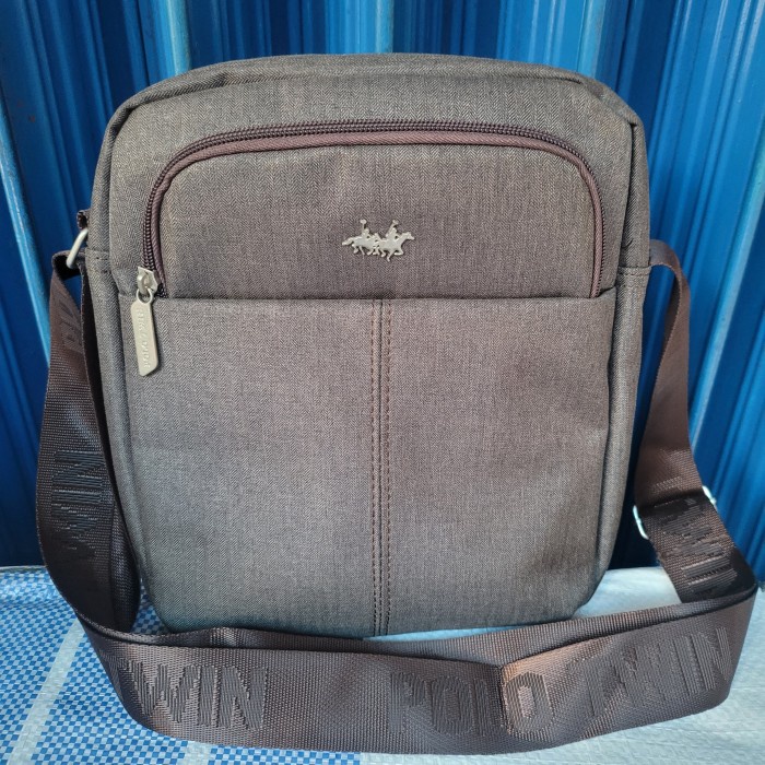 HOT SALE TAS SELEMPANG PRIA WANITA IMPORT POLO TWIN JUAL RUGI TERMURAH