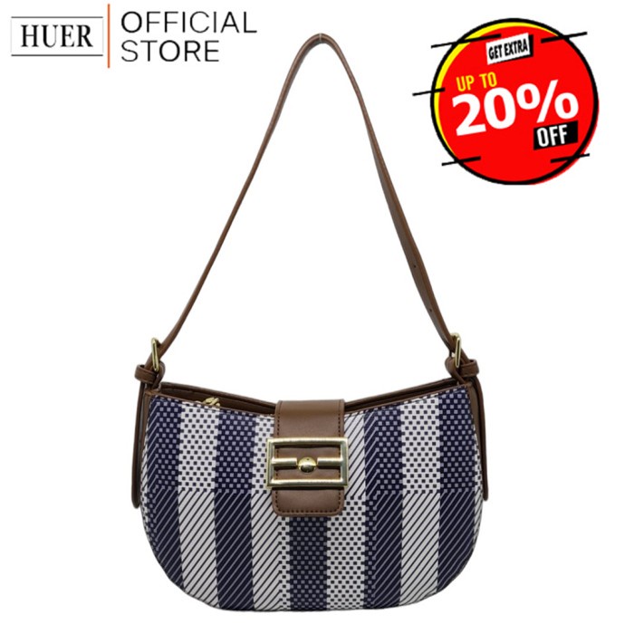 PROMO HUER ~ TAS WANITA FOLLIYA PATTEEN HOBO BAG 9530-090 TERMURAH