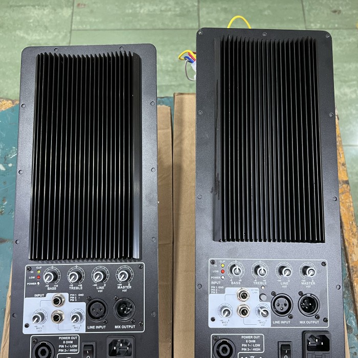 MESIN KIT POWER AMPLIFIER AKTIF MODEL HUPER 1000 WATT HITAM