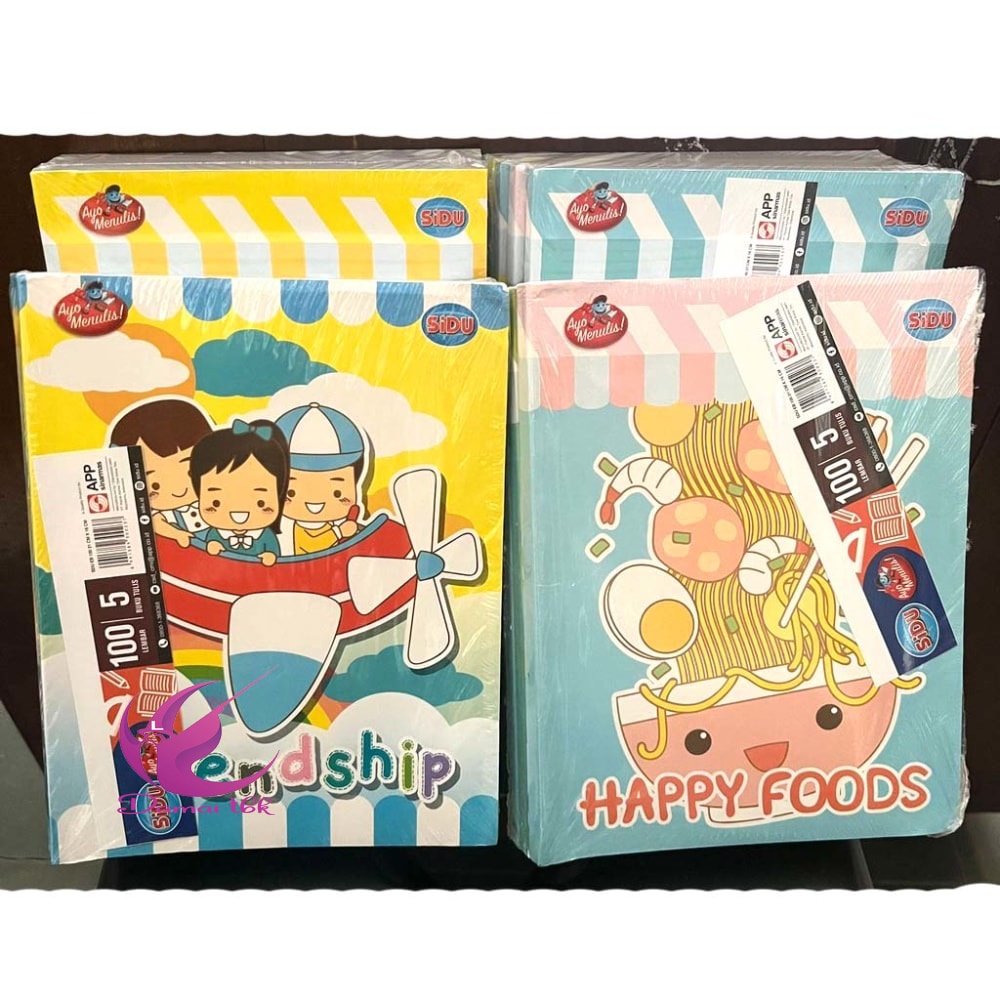 

(1 Pcs) Buku Tulis Sidu 100 Lembar