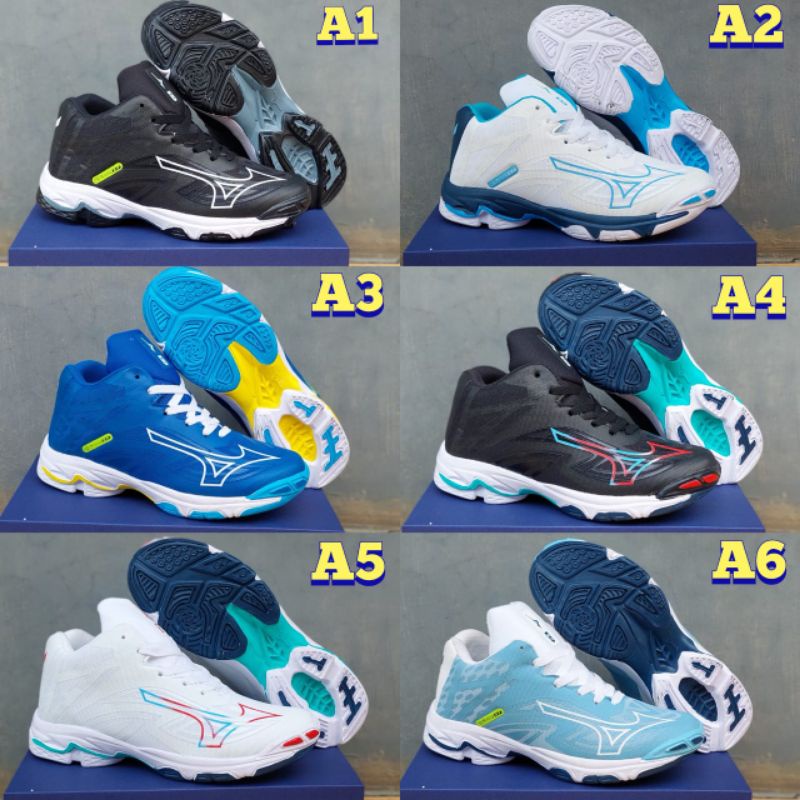 (COD) SEPATU OLAHRAGA PRIA & WANITA FULLSET GRATIS KAOS KAKI / SEPATU VOLLY MIZUNO / SEPATU YONEX / 
