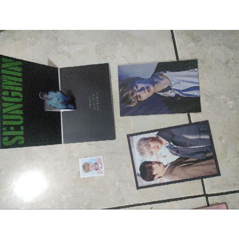 Id Pict Postcard Skzx Yellow Wood Noeasy I.N Ayen Changbin Seungmin Lee Know