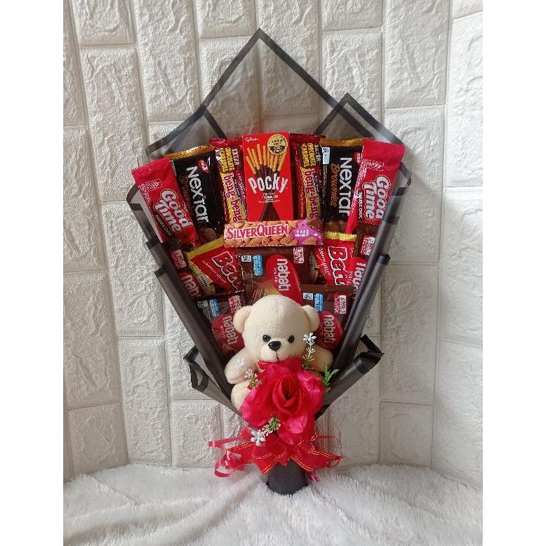 

Promo (Ready Stock) Barang Bisa Dikirim Hari Yang Sama - Bucket Snack /Buket Makanan / Snack Bucket Sidang, Wisuda, Ultah, Pocky H12 Z23Q