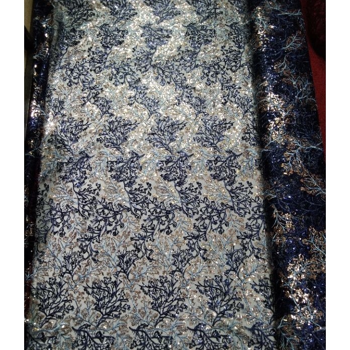 ✹ Tile SEQUIN two tone/Brokat Kebaya Meteran