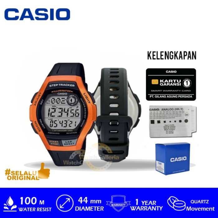 Terlaris Casio General Ws-2000H-4Avdf / Ws2000H4Avdf / Ws-2000H Original