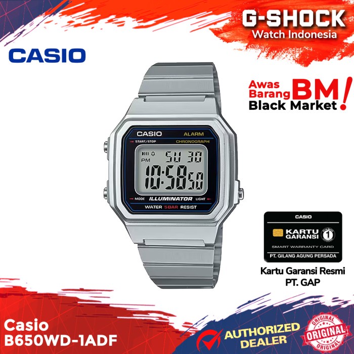 DISKON SPESIAL CASIO GENERAL B650WD-1ADF B650WD B650 TERBARU