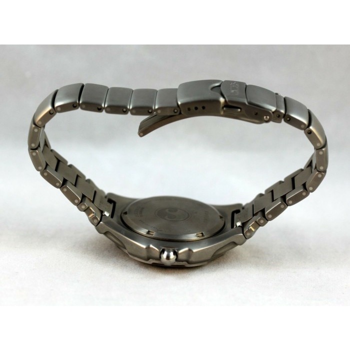 MUST HAVE RARE JAM TANGAN PRIA SEIKO KINETIC AUTO RELAY SMA079 TITANIUM ORIGINAL TERLARIS