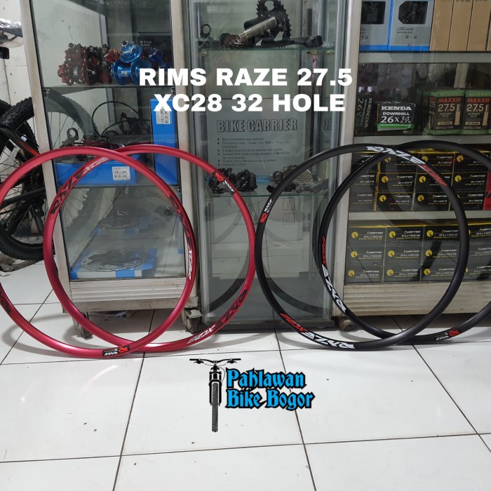Terlaris Rims Velg Sepeda Mtb 27.5 Raze Xc28