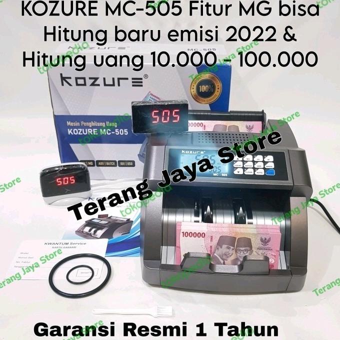 Mesin Penghitung Uang Kozure MC-505 Mesin Hitung uang KOZURE MC505