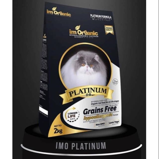 HOT SALE IM ORGANIC PLATINUM 1KG REPACK MAKANAN KUCING IMO PLATINUM 1 KG TERMURAH