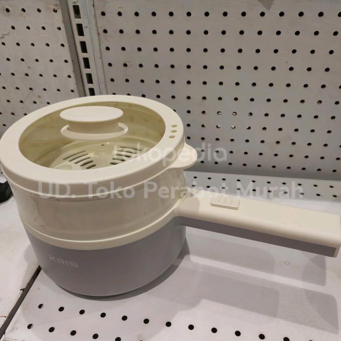 Kualitas terbaik] Panci Elektrik Kris Panci Listrik Kukusan Multifungsi