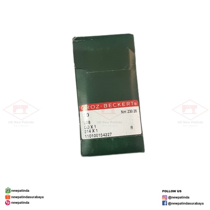 BEST SELLER DD x 1 merk Groz Beckert jarum mesin jahit kulit industri