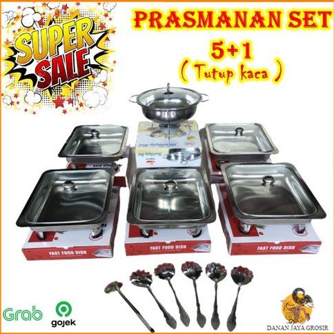 Viral Prasmanan Set Tutup Kaca Sa555 5+1 Kyx