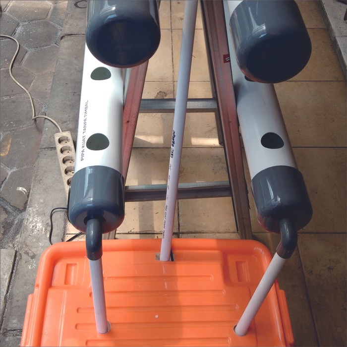 PROMO RANGKA HIDROPONIK NFT BAJA RINGAN TINGGI 95CM PANJANG 50CM LEBAR 50CM TERMURAH