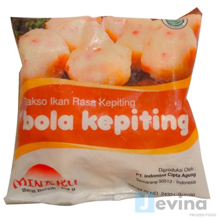 

Minaku Bola Kepiting 500g (Bakso Kepiting) roc02