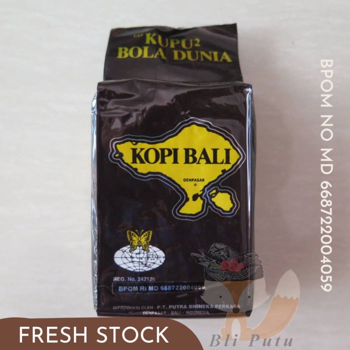 

Kopi Bali Kupu-Kupu Bola Dunia Original - 100gr pen04