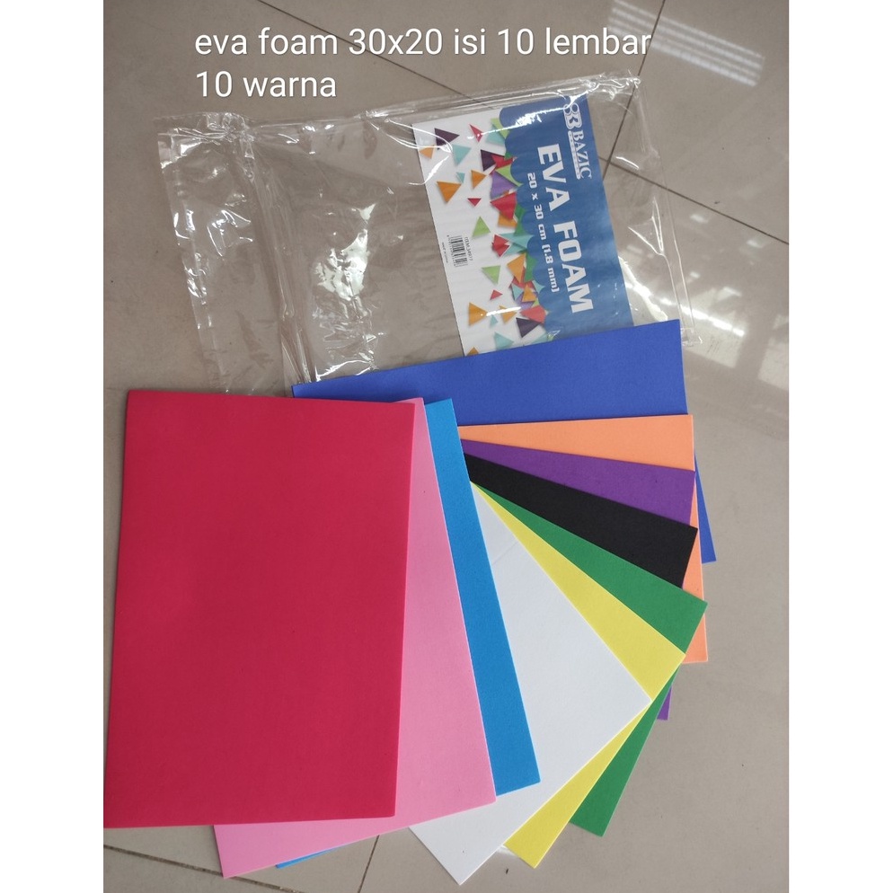 

Motif Terkini.. polos busa eva foam polos a4 isi 10 lembar mixed busa hati G7Y