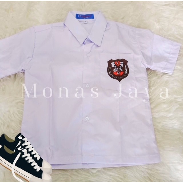 BAYAR DITEMPAT (MJ) Seragam Sekolah SD/Kemeja Seragam Lengan Pendek SD merk SERAGAM /SERAGAM