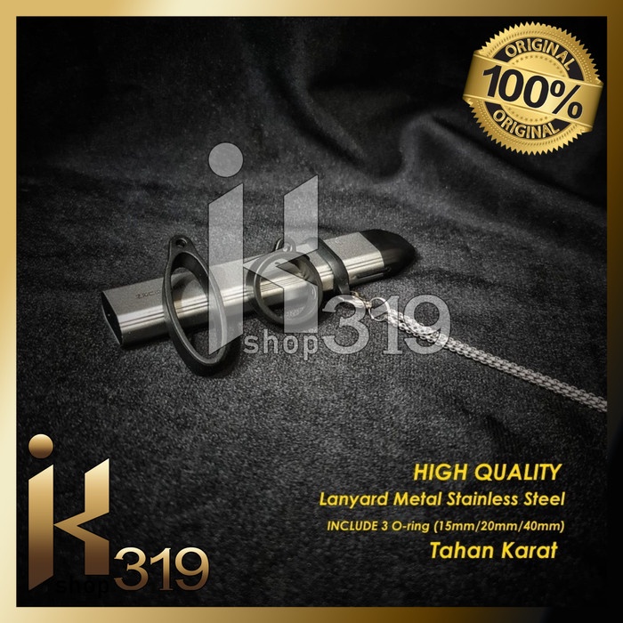 

Best Seller Komodo Rantai Chain Lanyard Stainless Steel 3 Oring Uk 15 20 40Mm