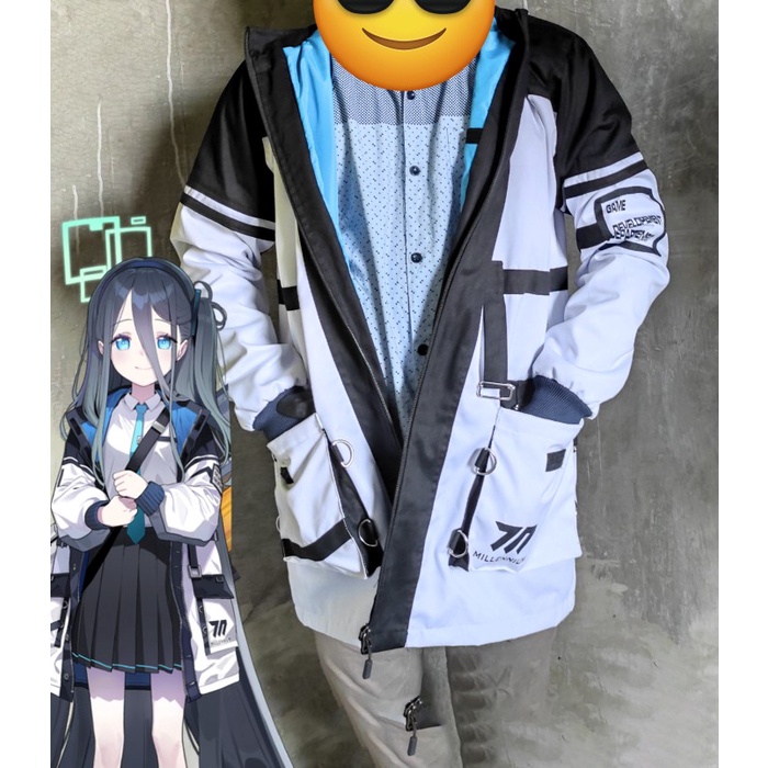 Jaket Anime Blue Archive Jaket Arisu