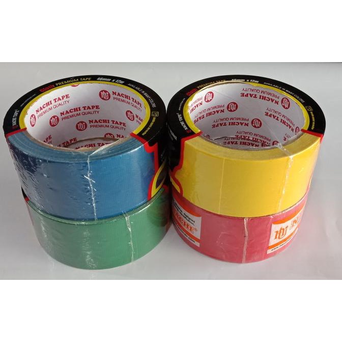 

Lakban Kain Warna Isolasi Tape Nachi 2" x 12 Meter (46 mm x 12 Meter)