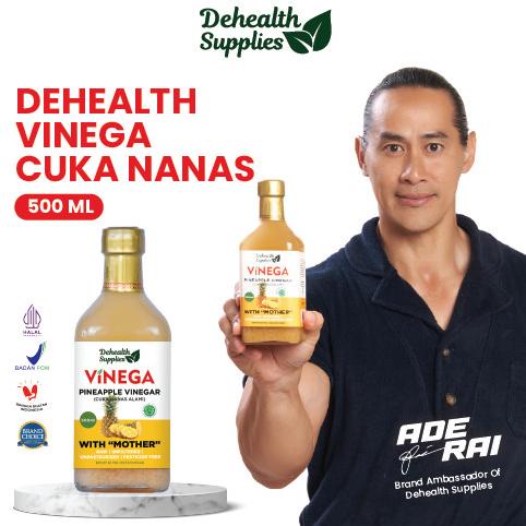 

Dehealth Supplies VINEGA CUKA NANAS 500ml (Botol plastik)