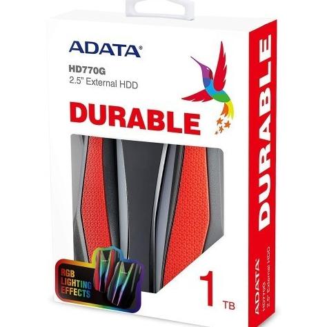 /////] HARD DISK HDD EXTERNAL ADATA HD770G BLACK RGB 1TB 2TB HD-770G