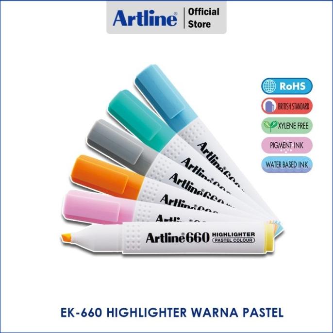 

Highlighter Artline EK-660 PASTEL