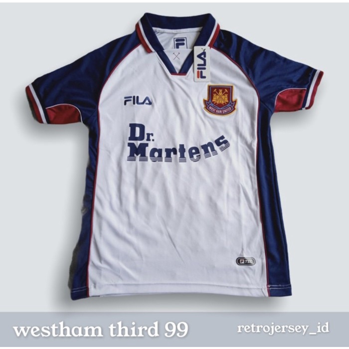 Jersey Westham Away 99 Retro