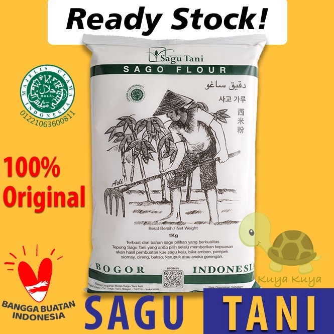 

Stock Banyak.. Tepung Sagu Tani ASLI 1Kg ( sagutani ) ILE