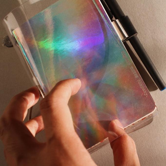 

Figure Notes Traveler'S Journal Pvc Hologram Notebook