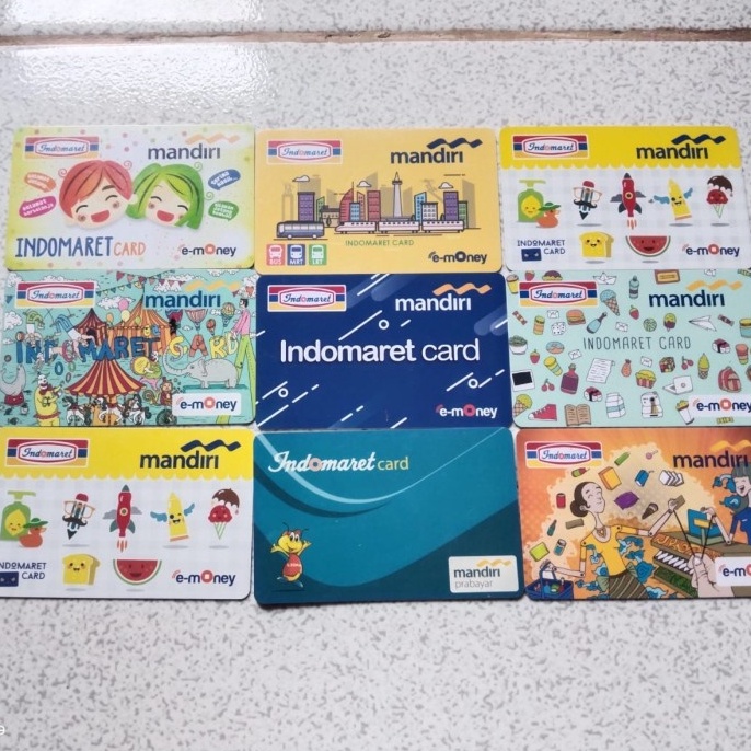 zvf99 Kartu indomaret card e toll e-toll card emoney e money mandiri saldo 0 - motif9 .,.,.,.,