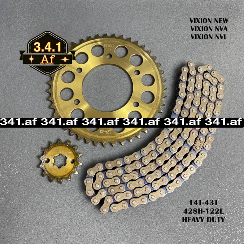 Gir Ger Paket Set Vixion Nvl New Nva Old gear vixion satu set