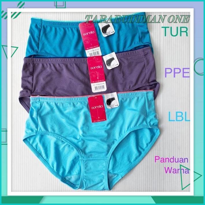 CELANA DALAM WANITA SORELLA 2966 - MODEL MIDI GRATIS ONGKIR