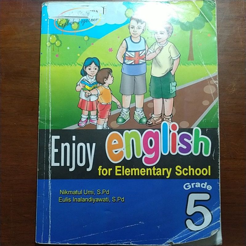 buku pelajaran inggris kelas 5