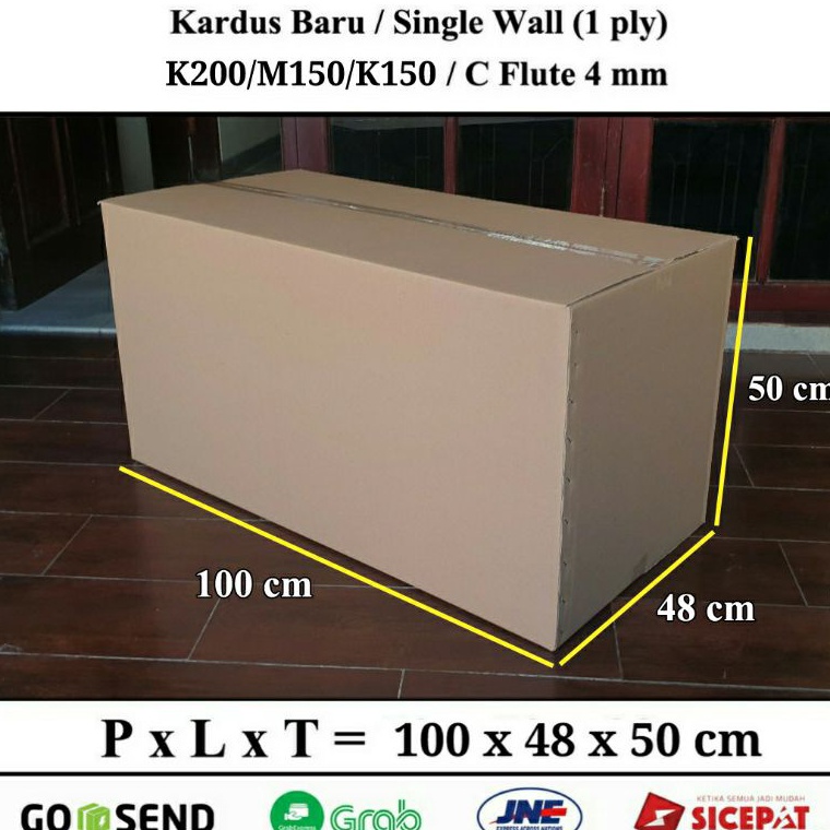 

Terkini.. Kardus Super Besar / Karton Box / 100x48x50 cm / Prasetya Box JNI