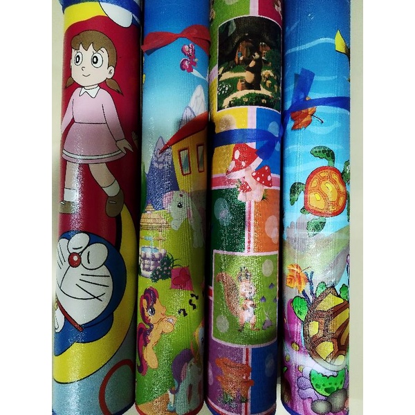 JUMBO 240x200cm/karpet lantai plastik spon karakter/KWALITAS/ORIGINAL/Alas kasur busa