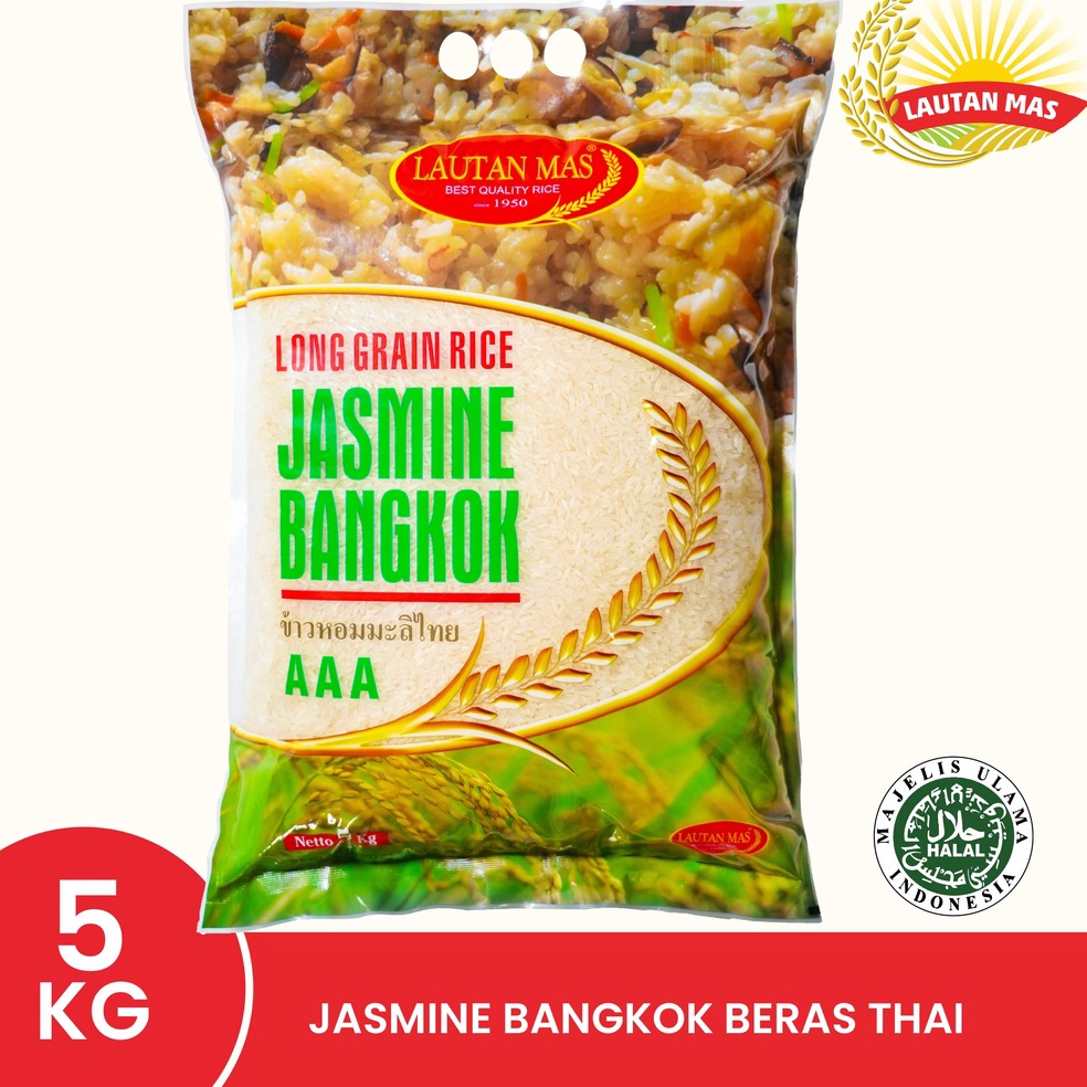 

Best Terlaris.. Jasmine Bangkok Beras Thai 5KG 42