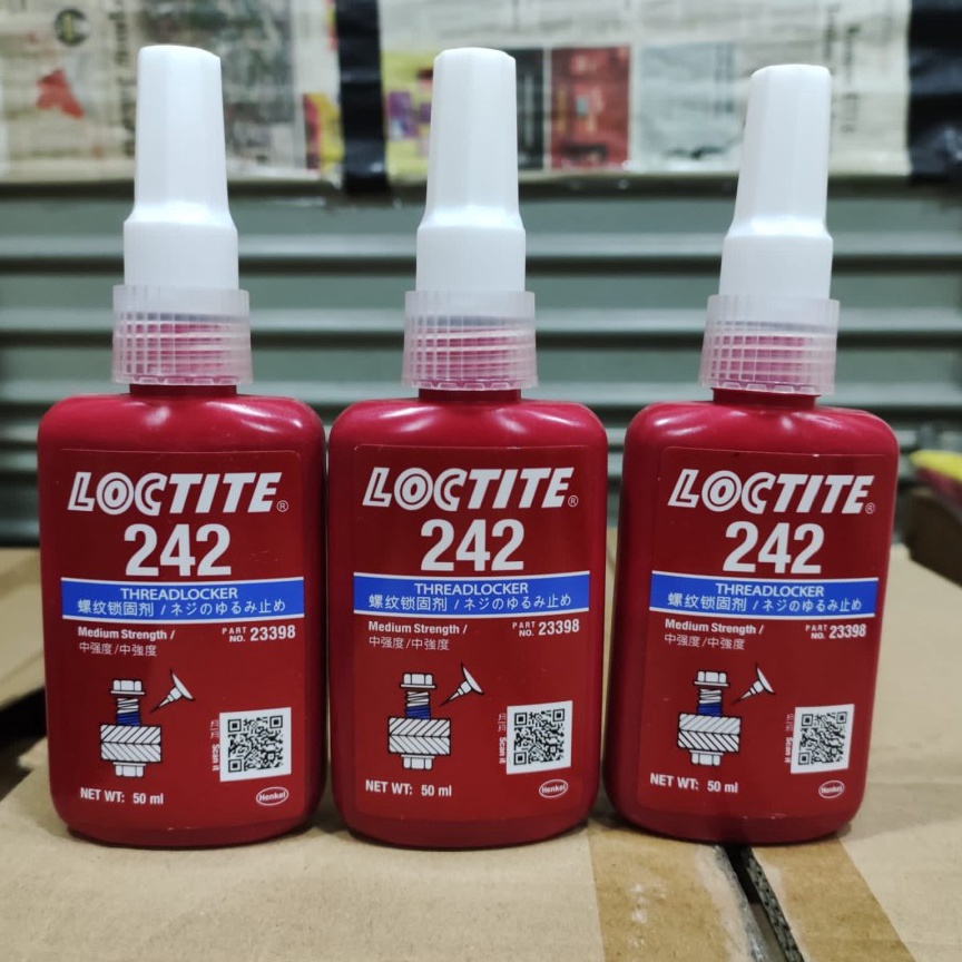 

Ready.. Lem Loctite 242 lem baut - loctite 242 50 ml 79