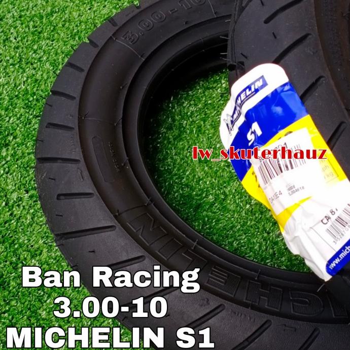 Ban Michelin S1 Ukuran 300-10 Kembang Racing Utk Vespa Original