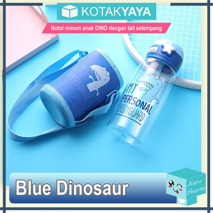 TERLARIS botol minum anak dengan tali selempang /botol minum lucu