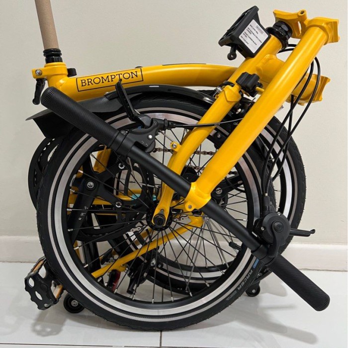 Sepeda Brompton Original Bumble Bee C Line 2023