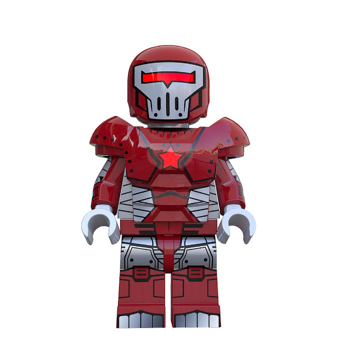 Marvel Black Widow Crimson Dynamo Anton Vanko Minifigure Lego