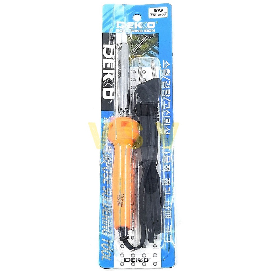 ￣ Gs DEKKO solder 60 Watt / solder 60w / Soldering iron ❉