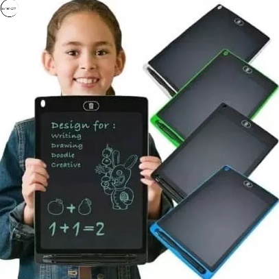 

❇Laris✾ SETMN LCD Drawing Writing Tablet 8.5" - Papan Tulis Gambar Board writing pad H83 ➬Terbaru