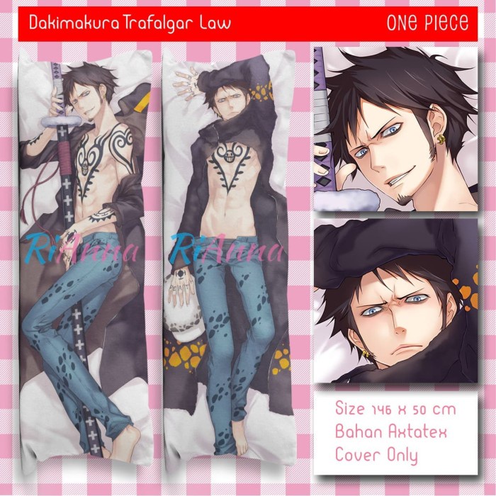 MUST HAVE DAKIMAKURA TRAFALGAR LAW (ONE PIECE) TERBARU