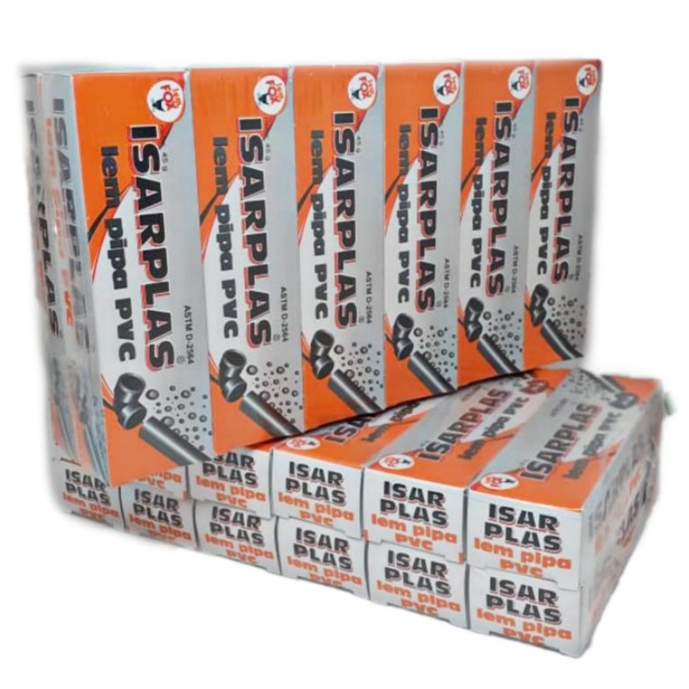 

Miliki Juga (GROSIR) LEM ISARPLAS / LEM PIPA PVC ISARPLAS / LEM PARALON 12 PCS J6W