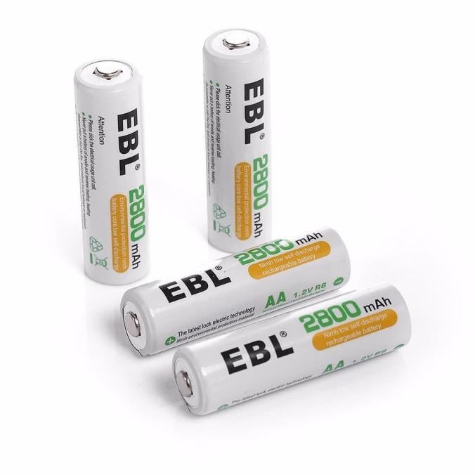 Laris Ebl Aa High Capacity 2800 Mah Rechargeable